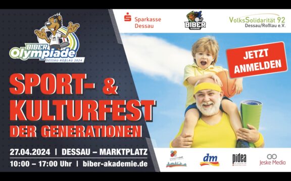 Plakat Querformat Sport- und Kulturfest 2024